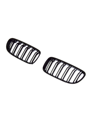 BMW 3 E90 2008-2012 griglia anteriore nero lucido (Cod. S-GR-BM3-E90-ABS-02)