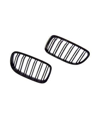 BMW 3 E90 2008-2012 griglia anteriore nero lucido (Cod. S-GR-BM3-E90-ABS-02)