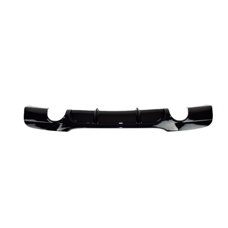 BMW 3 E90 E91 2004-2012 Diffusore paraurti posteriore nero lucido (M-pakiet) (Cod. S-DIF-BM3-E90E91-