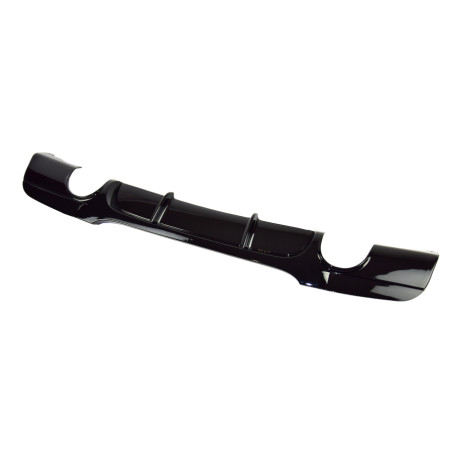 BMW 3 E90 E91 2004-2012 Diffusore paraurti posteriore nero lucido (M-pakiet) (Cod. S-DIF-BM3-E90E91-