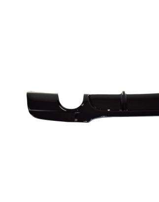BMW 3 E90 E91 2004-2012 Diffusore paraurti posteriore nero lucido (M-pakiet) (Cod. S-DIF-BM3-E90E91-