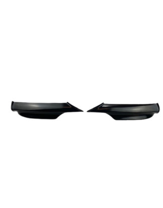 BMW 3 E90 E91 2005-2008 (pre-lift) Spoiler paraurti anteriore nero lucido (M-Tech) (Cod. S-FBS-BM3-E