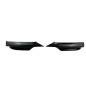 BMW 3 E90 E91 2005-2008 (pre-lift) Spoiler paraurti anteriore nero lucido (M-Tech) (Cod. S-FBS-BM3-E
