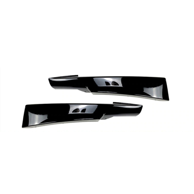 BMW 3 E90 E91 2008-2011 (lift) Spoiler paraurti anteriore nero lucido (M-Tech) (Cod. S-FBS-BM3-E90E9 BMW 3 E90 E91 2008-2011 (lift) Spoiler paraurti anteriore nero lucido (M-Tech) (Cod. S-FBS-BM3-E90E9