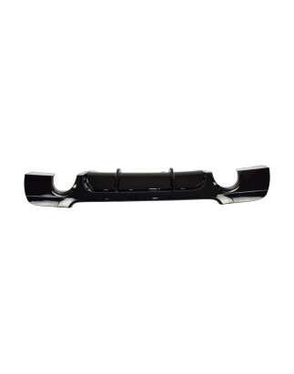 BMW 3 E92 E93 2007-2013 Diffusore paraurti posteriore nero lucido (Cod. S-DIF-BM3-E92E93-ABS-04)