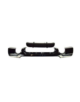 BMW 3 E92 E93 2007-2013 Diffusore paraurti posteriore nero lucido (Cod. S-DIF-BM3-E92E93-ABS-04)