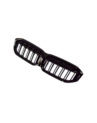 BMW 3 G20 G21 2022-2024 griglia anteriore nero lucido (Cod. S-GR-BM3-G20G21-ABS-02)