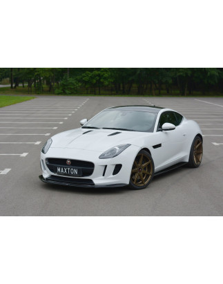 SPLITTER ANTERIORE V.1 JAGUAR F-TYPE X152 (Cod. M-JA-F-TYPE-1-FD1G)