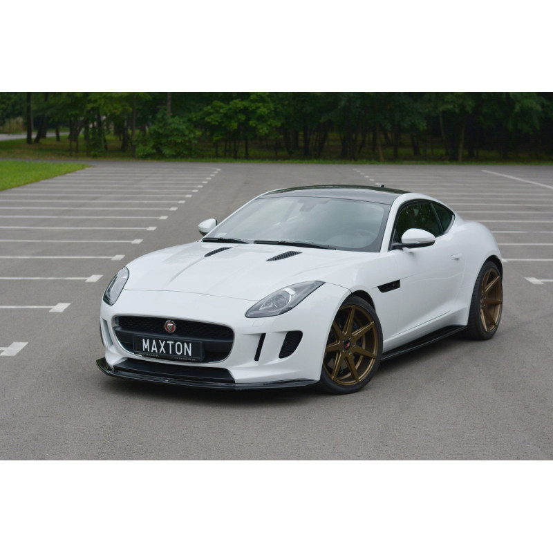 SPLITTER ANTERIORE V.1 JAGUAR F-TYPE X152 (Cod. M-JA-F-TYPE-1-FD1G)