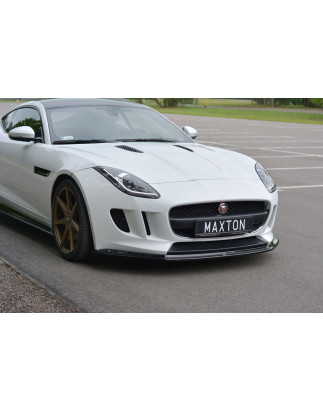 SPLITTER ANTERIORE V.1 JAGUAR F-TYPE X152 (Cod. M-JA-F-TYPE-1-FD1G)