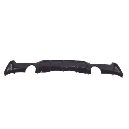 BMW 4 F32 F33 F36 coupe/cabrio/gran coupe 2013-2020 Diffusore paraurti posteriore nero lucido (Cod. 