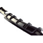 BMW 4 F32 F33 F36 coupe/cabrio/gran coupe 2013-2020 Diffusore paraurti posteriore nero lucido (Cod. 