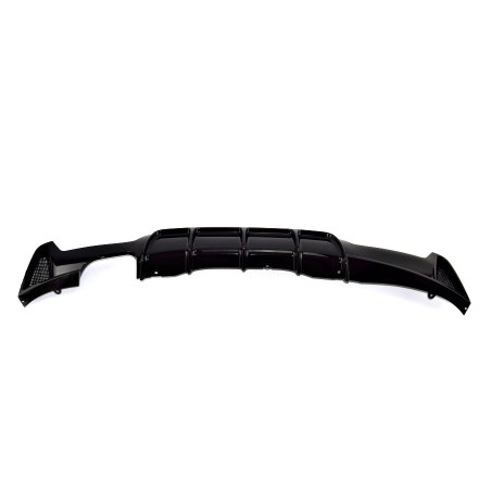 BMW 4 F32 F33 F36 coupe/cabrio/gran coupe 2013-2020 Diffusore paraurti posteriore nero lucido (Cod. 
