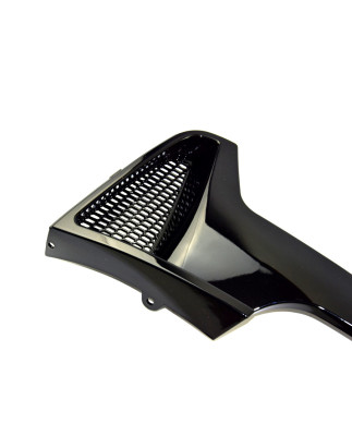 BMW 4 F32 F33 F36 coupe/cabrio/gran coupe 2013-2020 Diffusore paraurti posteriore nero lucido (Cod. 
