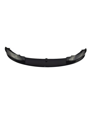 BMW 4 F32 F33 F36 coupe/cabrio/gran coupe 2013-2020 Spoiler paraurti anteriore nero lucido (Cod. S-F
