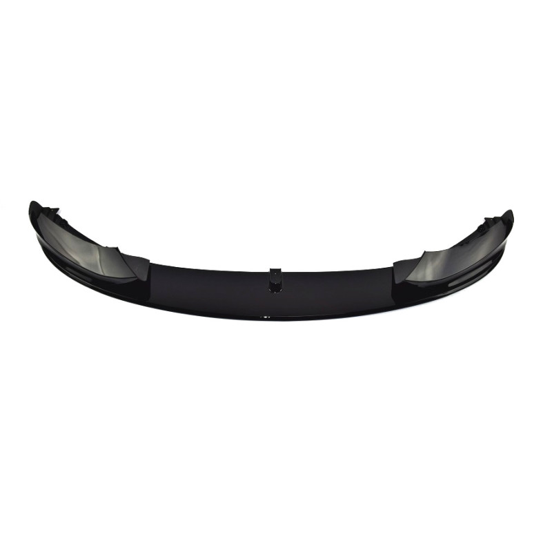 BMW 4 F32 F33 F36 coupe/cabrio/gran coupe 2013-2020 Spoiler paraurti anteriore nero lucido (Cod. S-F
