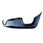 BMW 5 E60 E61 berlina/touring 2003-2010 Diffusore paraurti posteriore nero lucido (M-Tech) (Cod. S-D