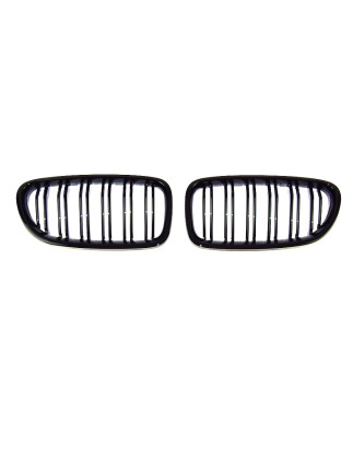BMW 5 F10 F11 2010-2013 griglia anteriore nero lucido (Cod. S-GR-BM5-F10F11-ABS-01)