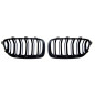 BMW 5 F10 F11 2010-2013 griglia anteriore nero lucido (Cod. S-GR-BM5-F10F11-ABS-01)