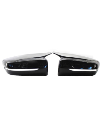 BMW 5 G30 G31 berlina/touring 2017+ Covers specchi nero lucido (Cod. S-MC-BM5-G30-ABS-01)