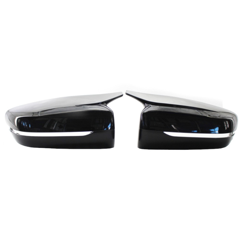 BMW 5 G30 G31 berlina/touring 2017+ Covers specchi nero lucido (Cod. S-MC-BM5-G30-ABS-01)