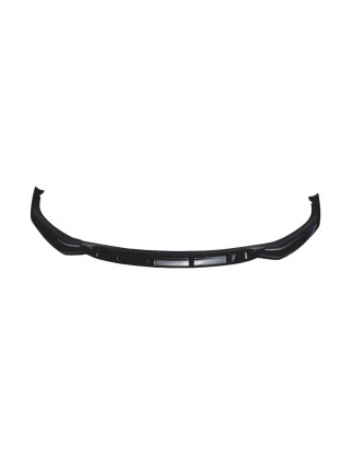 BMW 5 G30 G31 berlina/touring 2017-2021 Spoiler paraurti anteriore nero lucido (3pcs) (Cod. S-FBS-BM