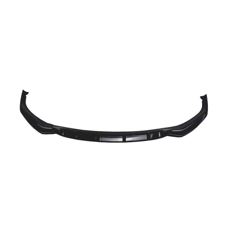 BMW 5 G30 G31 berlina/touring 2017-2021 Spoiler paraurti anteriore nero lucido (3pcs) (Cod. S-FBS-BM