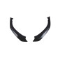 BMW 5 G30 G31 berlina/touring 2017-2021 Spoiler paraurti anteriore nero lucido (3pcs) (Cod. S-FBS-BM