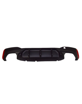 BMW 5 G30 G31 G38 2017-2022 Diffusore paraurti posteriore (Cod. S-DIF-BM5-G30G31-ABS-01)