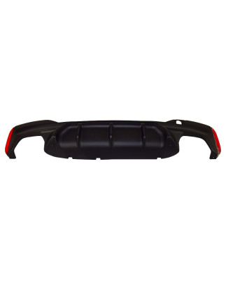 BMW 5 G30 G31 G38 2017-2022 Diffusore paraurti posteriore (Cod. S-DIF-BM5-G30G31-ABS-01)