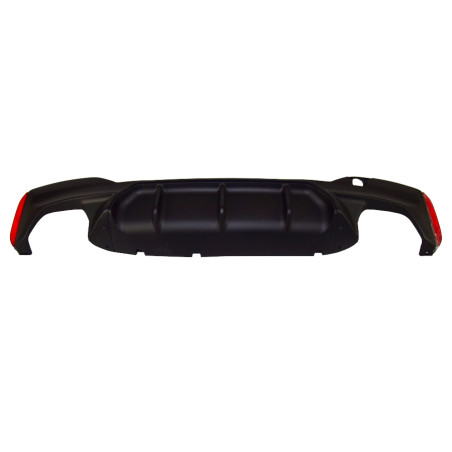 BMW 5 G30 G31 G38 2017-2022 Diffusore paraurti posteriore (Cod. S-DIF-BM5-G30G31-ABS-01)
