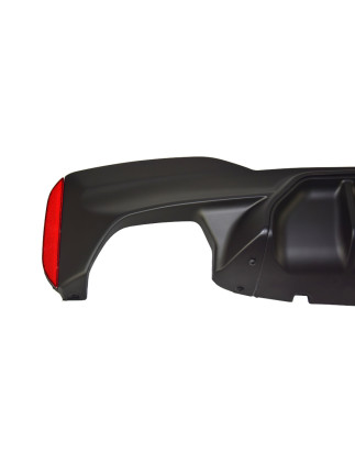 BMW 5 G30 G31 G38 2017-2022 Diffusore paraurti posteriore (Cod. S-DIF-BM5-G30G31-ABS-01)