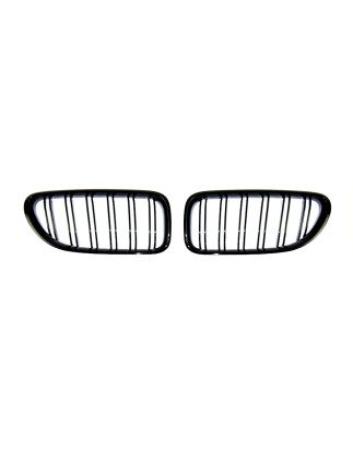 BMW 6 F06 F12 F13 Gran Coupe 2010-2019 griglia anteriore nero lucido (Cod. S-GR-BM6-F06F12F13-ABS-01
