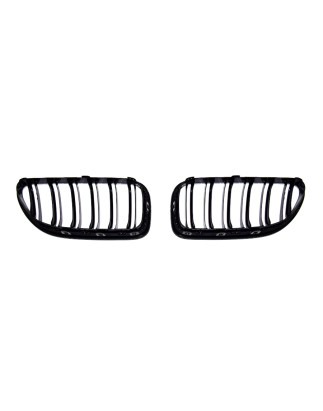 BMW 6 F06 F12 F13 Gran Coupe 2010-2019 griglia anteriore nero lucido (Cod. S-GR-BM6-F06F12F13-ABS-01