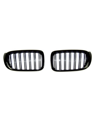 BMW X3 F25 2014-2017  griglia anteriore nero lucido (Cod. S-GR-BMX3-F25-ABS-01)