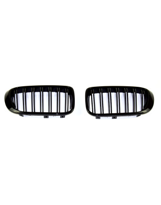 BMW X3 F25 2014-2017  griglia anteriore nero lucido (Cod. S-GR-BMX3-F25-ABS-01)