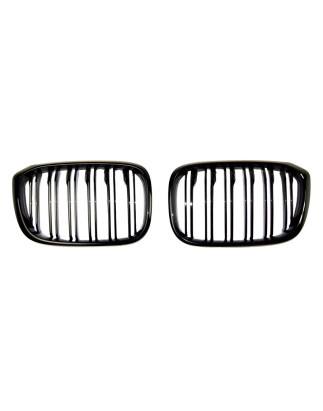 BMW X3 G01 2017-2021 griglia anteriore nero lucido (Cod. S-GR-BMX3-G01-ABS-01)