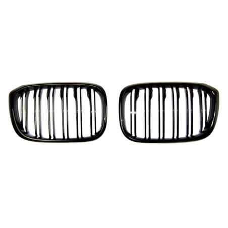 BMW X3 G01 2017-2021 griglia anteriore nero lucido (Cod. S-GR-BMX3-G01-ABS-01)