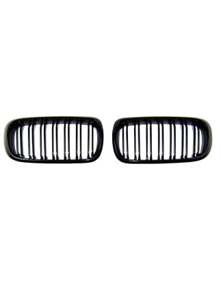 BMW X5 F15 2013-2018 griglia anteriore nero lucido (Cod. S-GR-BMX5-F15-ABS-01)