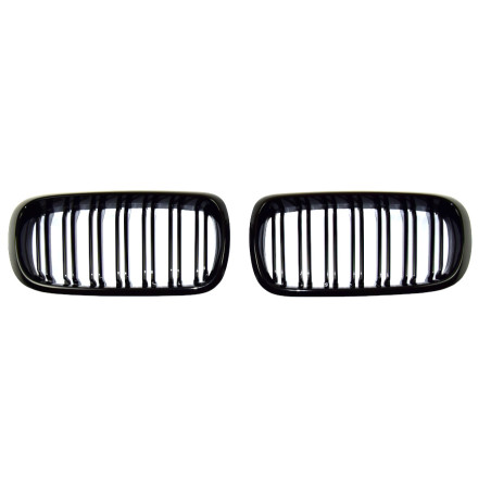 BMW X5 F15 2013-2018 griglia anteriore nero lucido (Cod. S-GR-BMX5-F15-ABS-01)