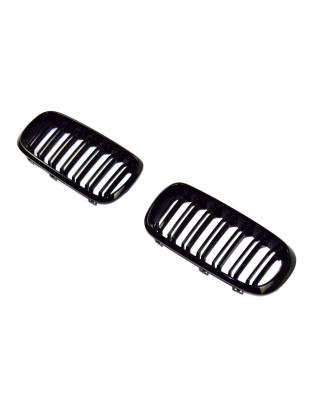 BMW X5 F15 2013-2018 griglia anteriore nero lucido (Cod. S-GR-BMX5-F15-ABS-01)