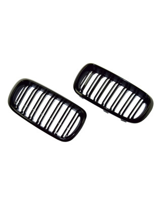 BMW X5 F15 2013-2018 griglia anteriore nero lucido (Cod. S-GR-BMX5-F15-ABS-01)