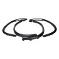 BMW X5 F15 2013-2018 parafanghi (Cod. S-WA-BMX5-F15-ABS-01)