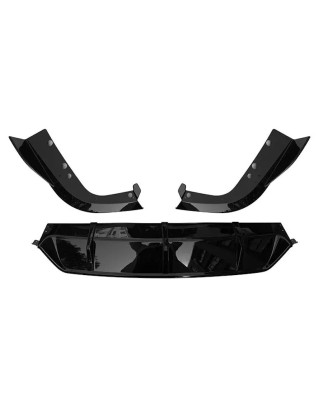 BMW X5 G05 2018+ Diffusore paraurti posteriore nero lucido (Cod. S-DIF-BMX5-G05-ABS-02)