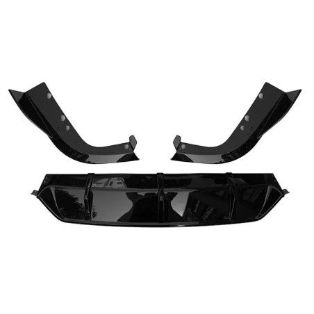 BMW X5 G05 2018+ Diffusore paraurti posteriore nero lucido (Cod. S-DIF-BMX5-G05-ABS-02)