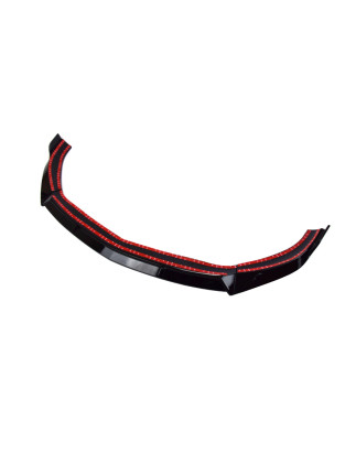Mercedes CLA class W117 2016-2019 Spoiler paraurti anteriore nero lucido (lift) (Cod. S-FBS-MCLA-W11