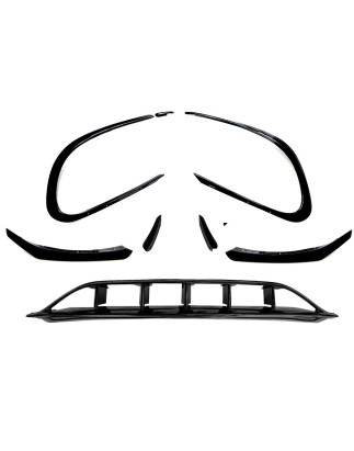 Mercedes CLA class C117 2016-2019 Spoiler paraurti anteriore (Cod. S-FBS-MCLA-W117-ABS-03)