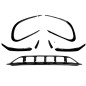Mercedes CLA class C117 2016-2019 Spoiler paraurti anteriore (Cod. S-FBS-MCLA-W117-ABS-03)