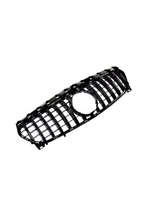 Mercedes CLA class W117 2013-2019  griglia anteriore nero lucido (Cod. S-GR-MCLA-W117-ABS-01)