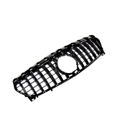 Mercedes CLA class W117 2013-2019  griglia anteriore nero lucido (Cod. S-GR-MCLA-W117-ABS-01)